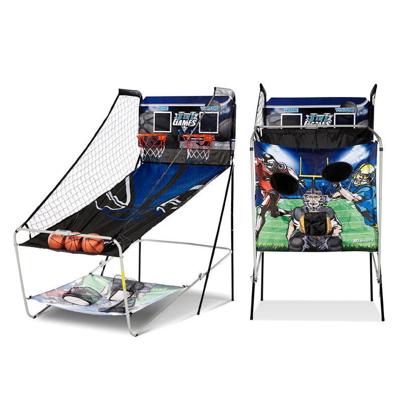 Score Big with the Ultimate 3 in 1 Multi Game: Basketball, Football, and Baseball Fun! 🏀⚽⚾️