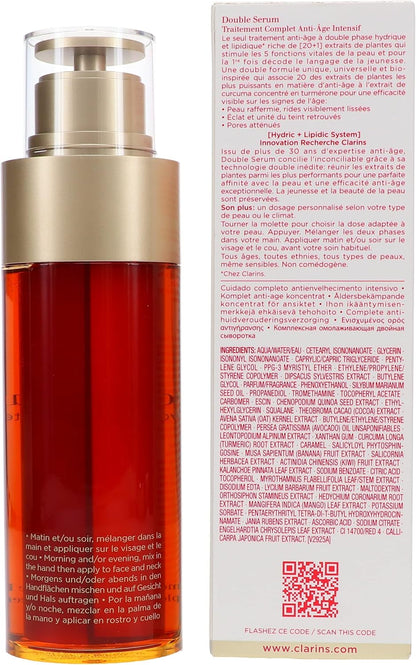 Clarins Double Serum/Hydric+Lipidic System 3.3oz/100ml Our3Designs