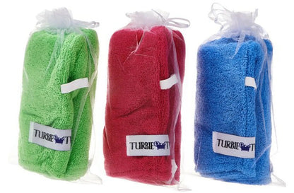 Microfiber Hair Towel Wrap - 2 Pack - for Women, Men & Kids - Travel & Bathroom Essential - Quick Dry Hair Turban for Curly, Long & Thick Hair (Dark Purple, Light Purple)