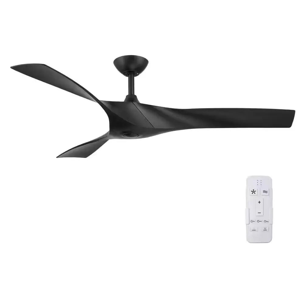 Wesley 52 In. Brushed Nickel Ceiling Fan with Remote Control