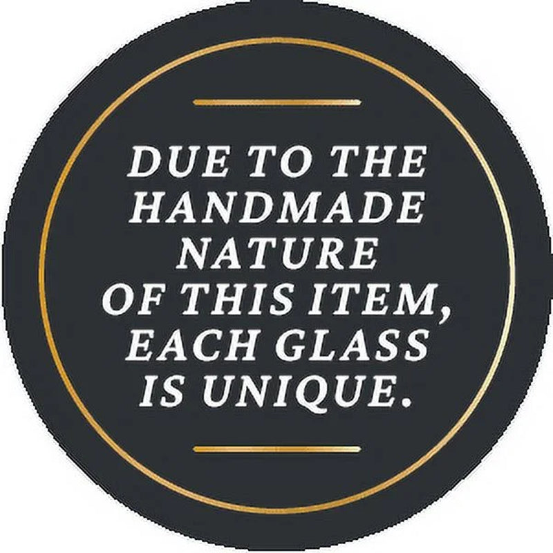 20 Fl Oz Blue Tortoise Drinking Glasses, Set of 6