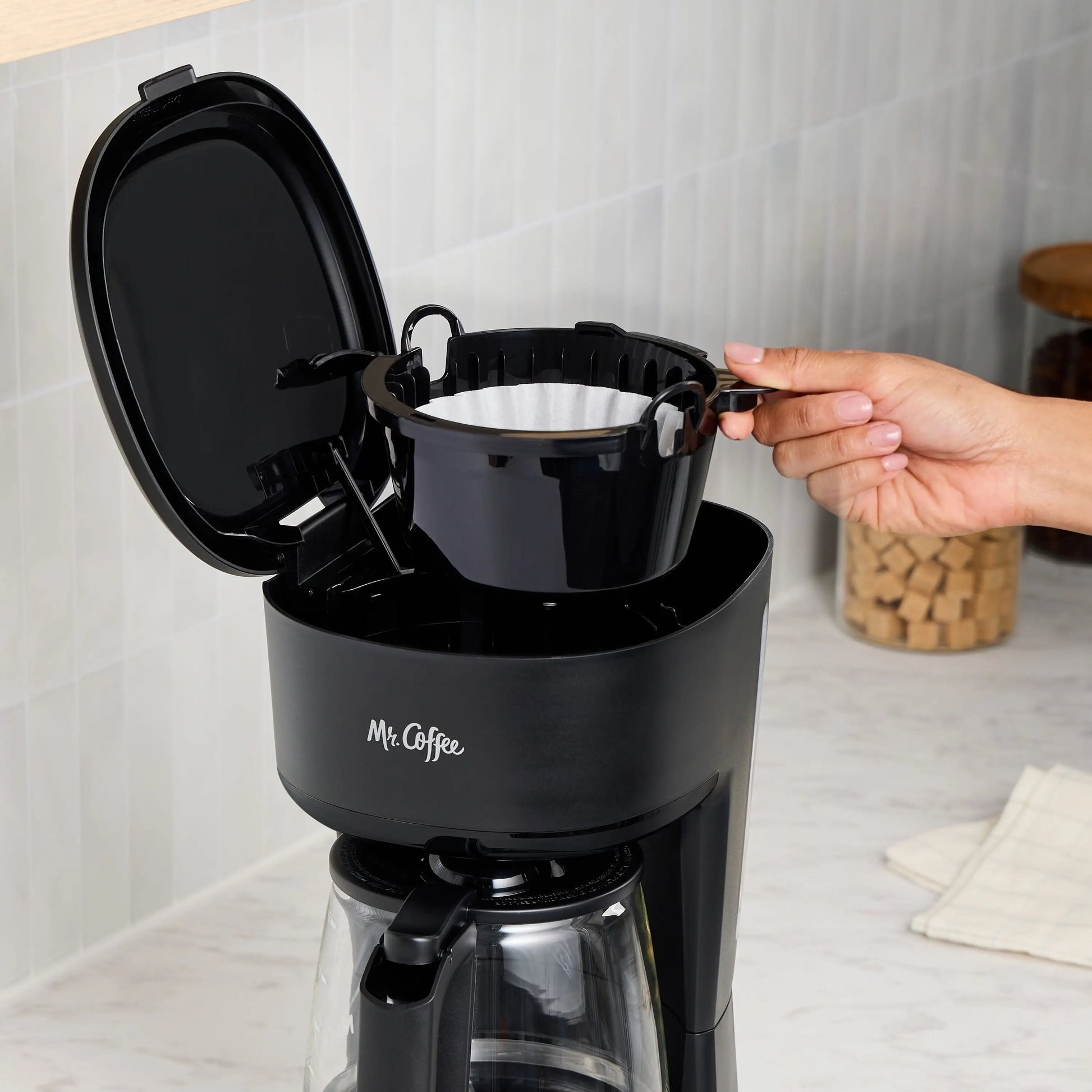 Brew Your Perfect Cup Every Time with Our Programmable 12-Cup Coffee Maker in Sleek Black! ☕️✨