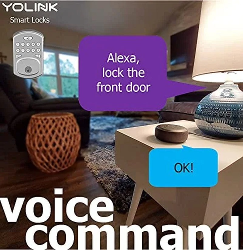 Smart Lock Lora Enabled Super Long Range  Smart Lock Deadbolt -  App, Password and Key Lock Unlock Home Monitoring Smart Devices Remote Control Smart Home Automation Device