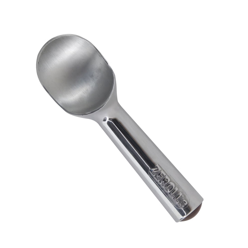 Scoop Up the Fun with Our Stylish 4 Oz Ice Cream Scoop in Silver/Brown! 🍦✨