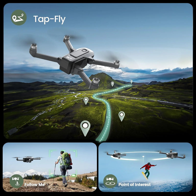 Discover the WF30 GPS Drone: 4K Camera, 5G Wi-Fi, and Foldable Design! Perfect for Adults with 2 Batteries Included! 🚁✨ #DroneLife #AerialPhotography