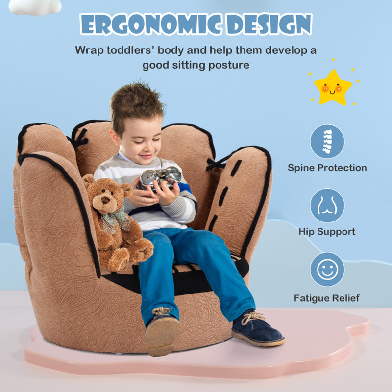 Couch Potato's Ultimate Home Run: The Five-Fingered Sofa for Future MVPs!