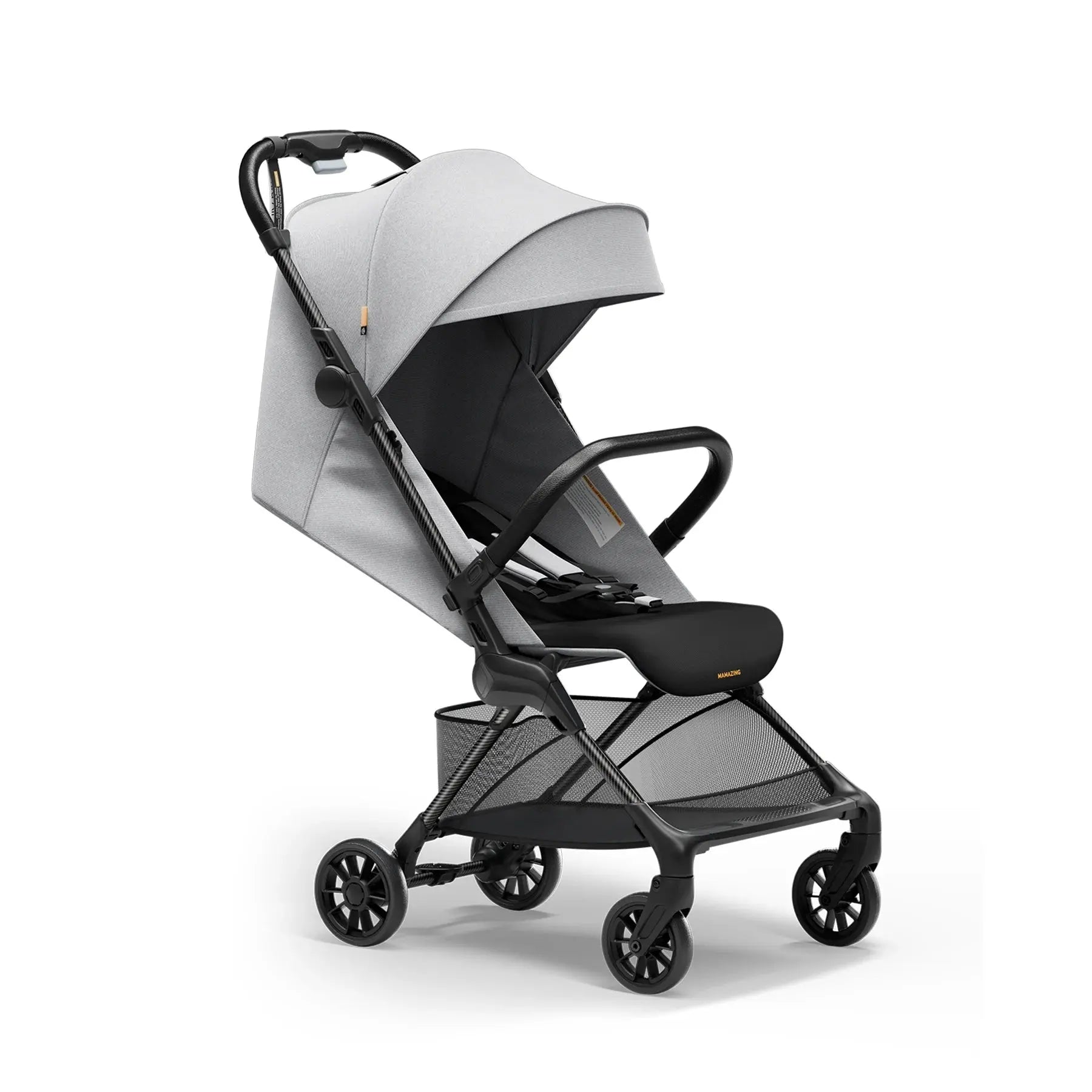 Ultra Air X Lightweight Baby Stroller for Airplane Travel, 9.9 Lbs, Ultra-Compact, Light & Strong, Age Group: Infant, Single, Grey