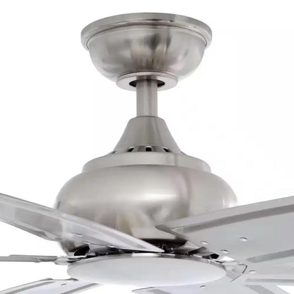 Fenceham 84 In. Brushed Nickel Ceiling Fan with Remote Control