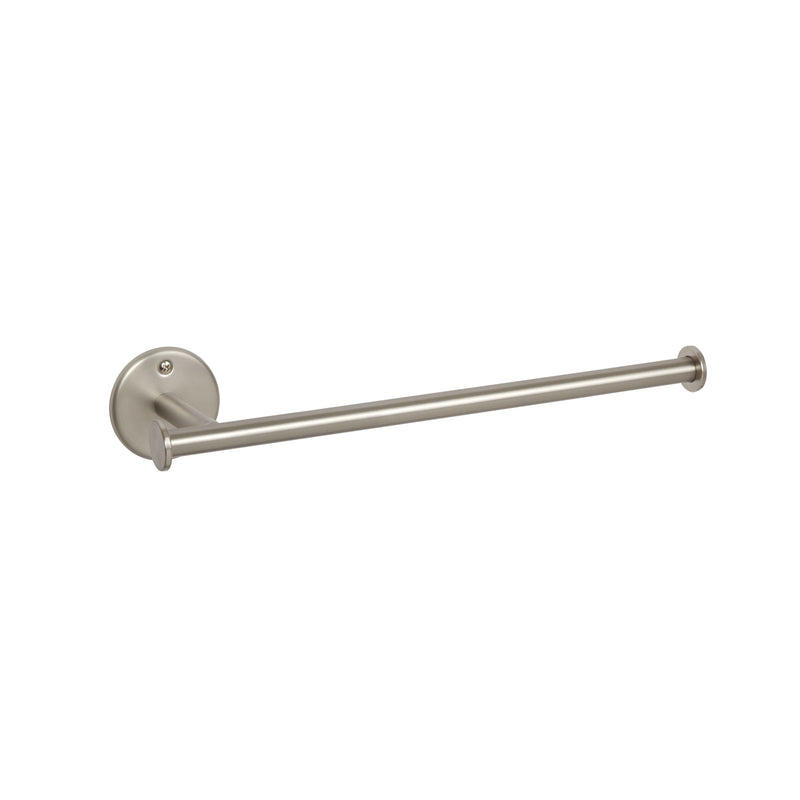 Paper Towel Holder,  Metal Wall Mounted Kitchen Paper Towel Holder, 14 Inch, Nickel