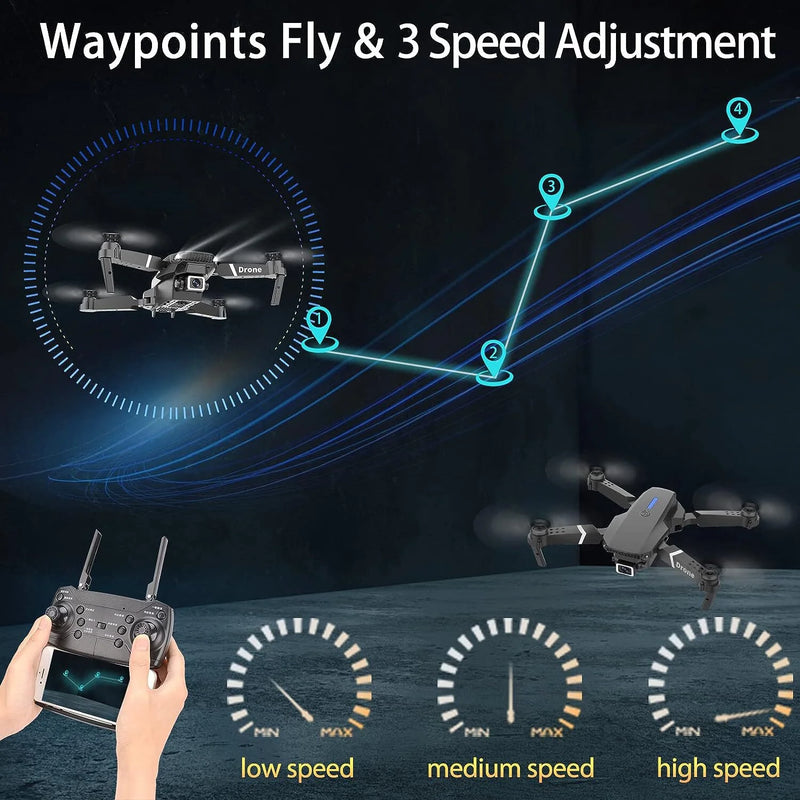 Soar High with the Falcon 4K Drone - Your Ultimate Aerial Adventure Awaits! 🚁✨