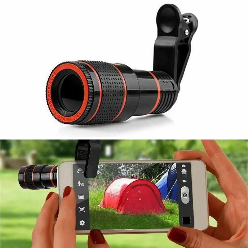 Get Closer to the Action with Our HD 8X Clip-On Zoom Lens for Your Phone! 📸✨