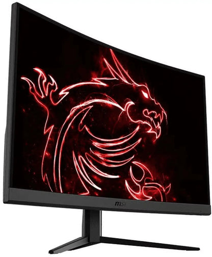 Experience Immersive Gaming with the 31.5" Curved FHD Gaming Monitor - Optix G32C4W with 165Hz Refresh Rate and 1ms Response Time