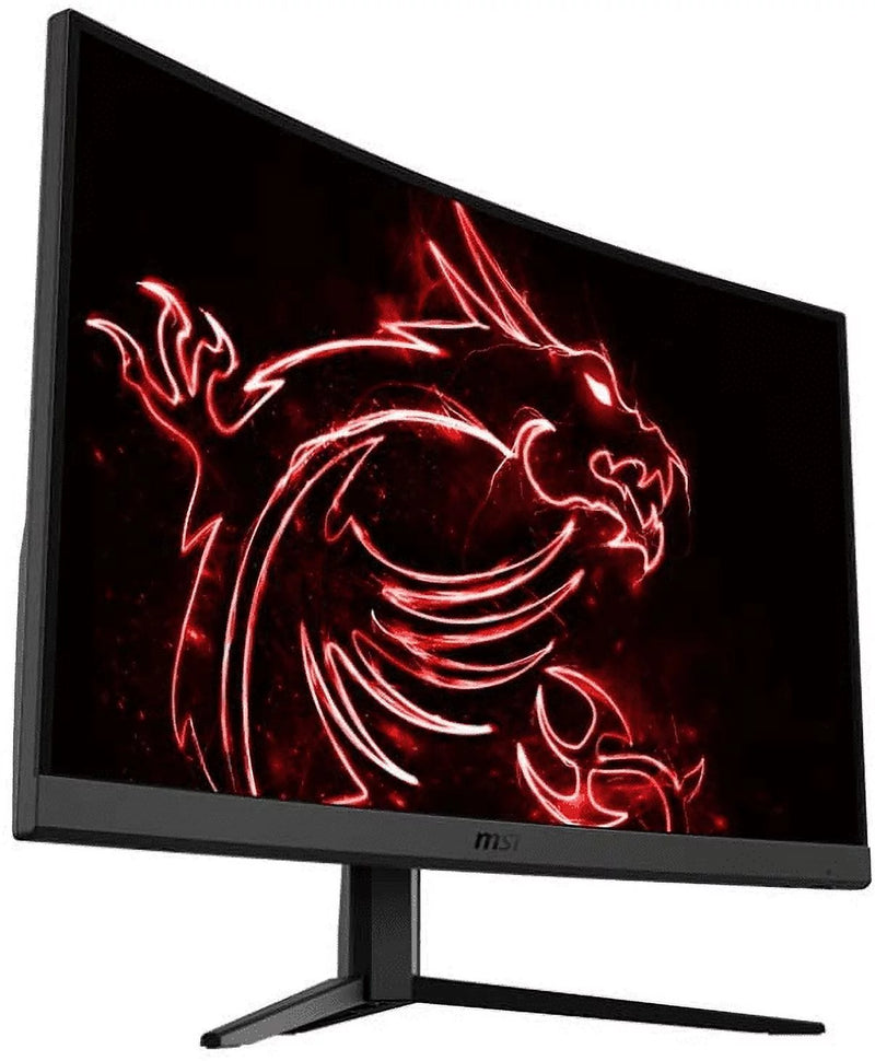Experience Immersive Gaming with the 31.5" Curved FHD Gaming Monitor - Optix G32C4W with 165Hz Refresh Rate and 1ms Response Time