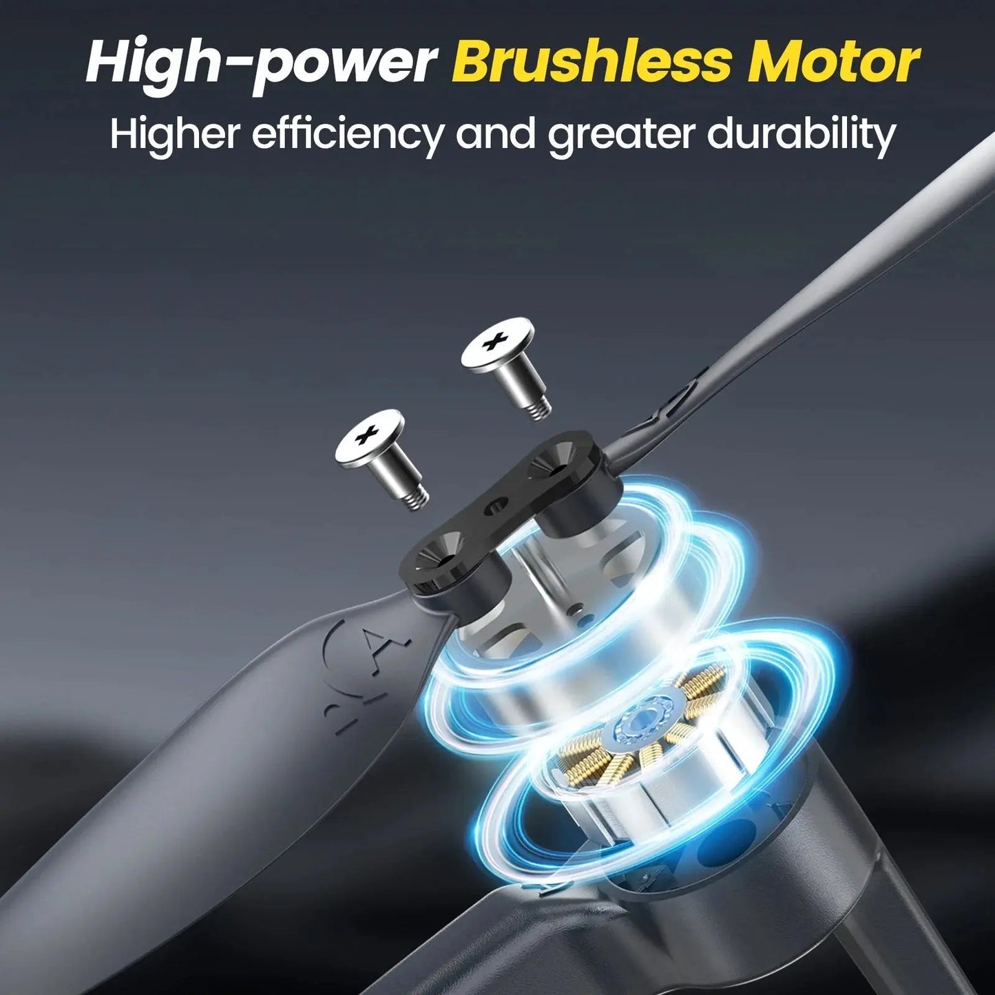 WF31 4K GPS Foldable Quadcopter Drone for Adults - 50 Minutes Flight Time, Black