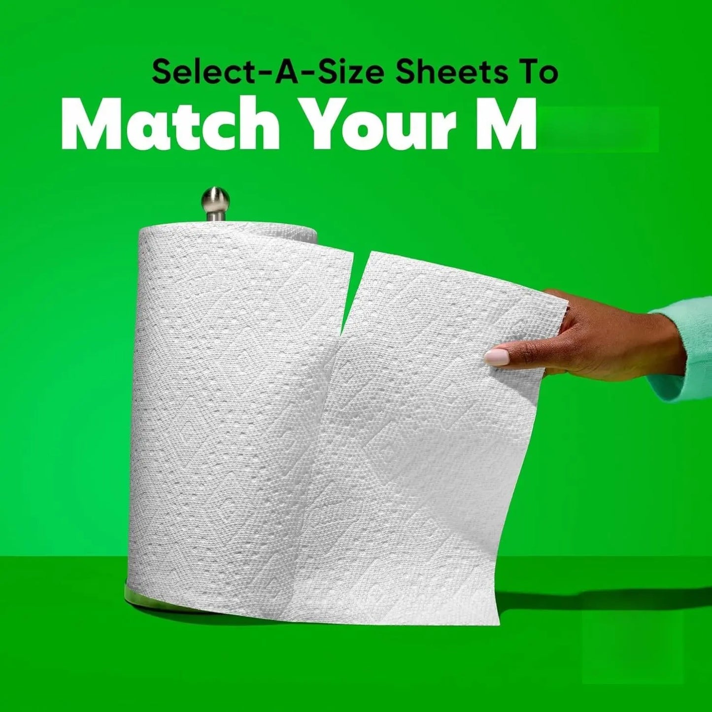 Bounty Select-A-Size Paper Towels, White, 8 Triple Rolls = 24 Regular Rolls