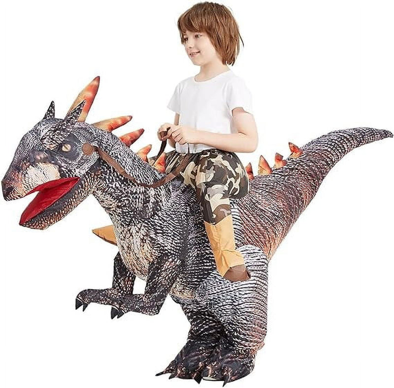 Get Ready for Halloween Fun with Our 36-Inch Inflatable Dinosaur Costume for Kids! Perfect for Boys and Girls - A ROARING Good Time Awaits! 🦖🎃 #HalloweenCostume #DinosaurFun