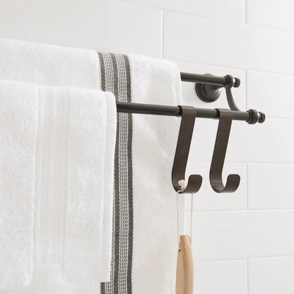 Holbrook 24" Double Towel Bar, Towel Holder, Oil Rubbed Bronze