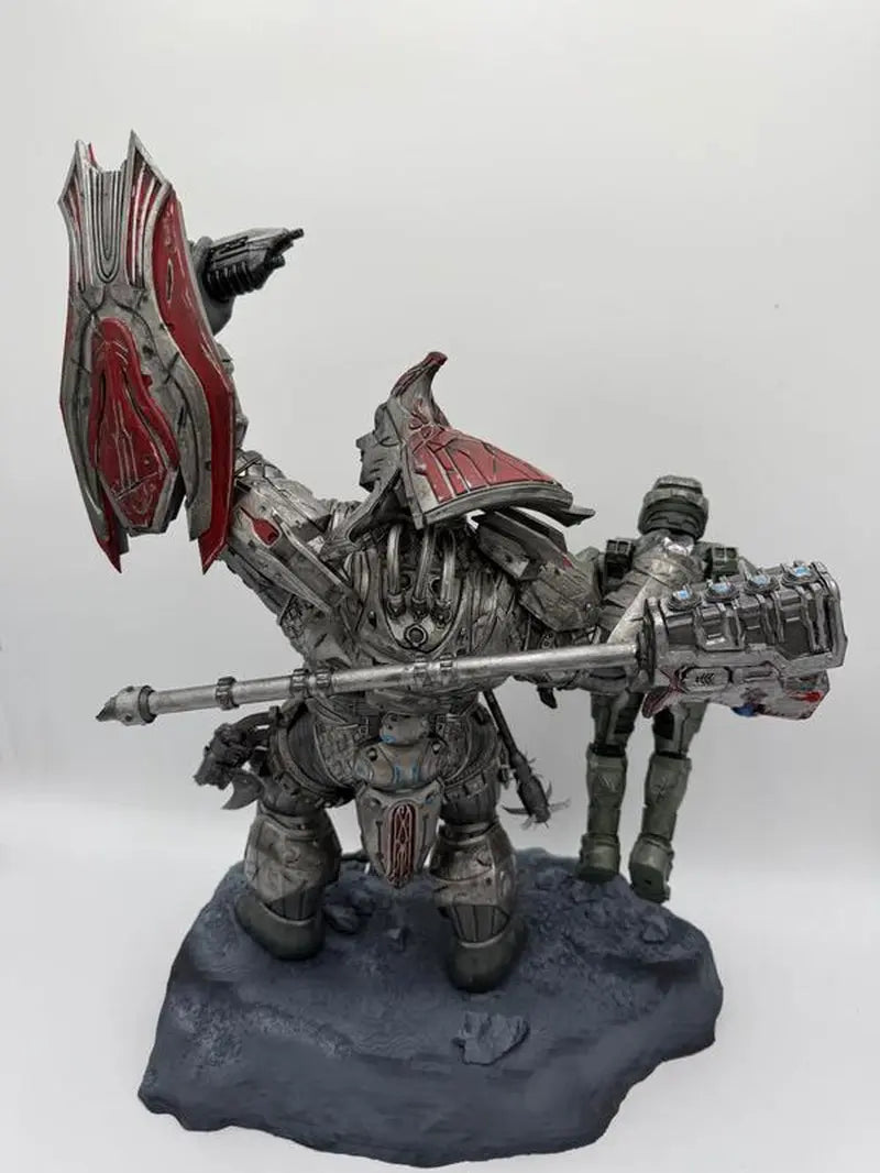 The House of Halo Believe Statue MASTERPIECE with Extra Weapons and Custom Stand $1300 OBO