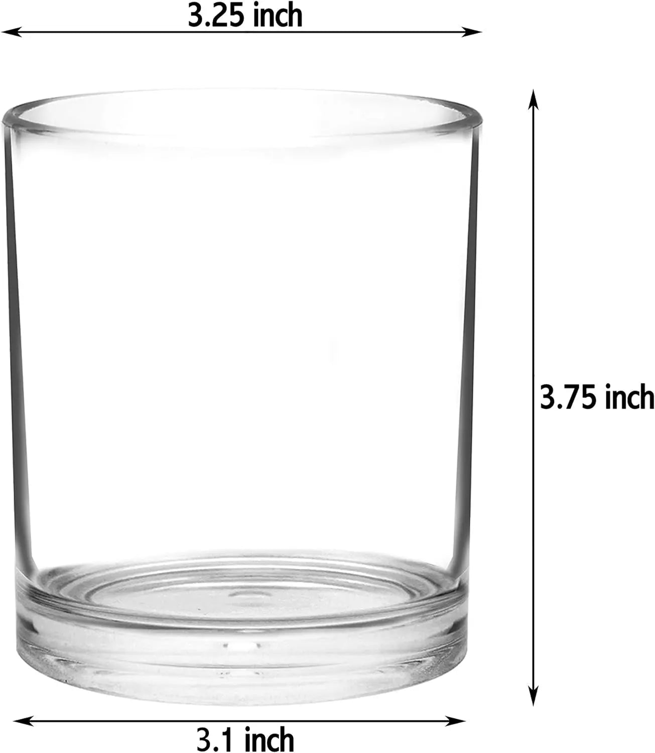 8 Pack 350ML Re-Usable Plastic Drinking Tumblers, Plastic Glasses, Plastic Cups, Unbreakable Glasses, Drinking Glasses (12 Ounce)