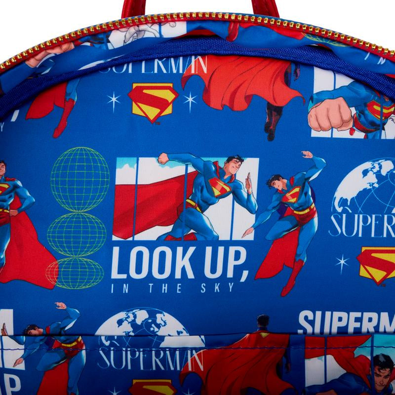 Superman Illuminated Full-Size Backpack