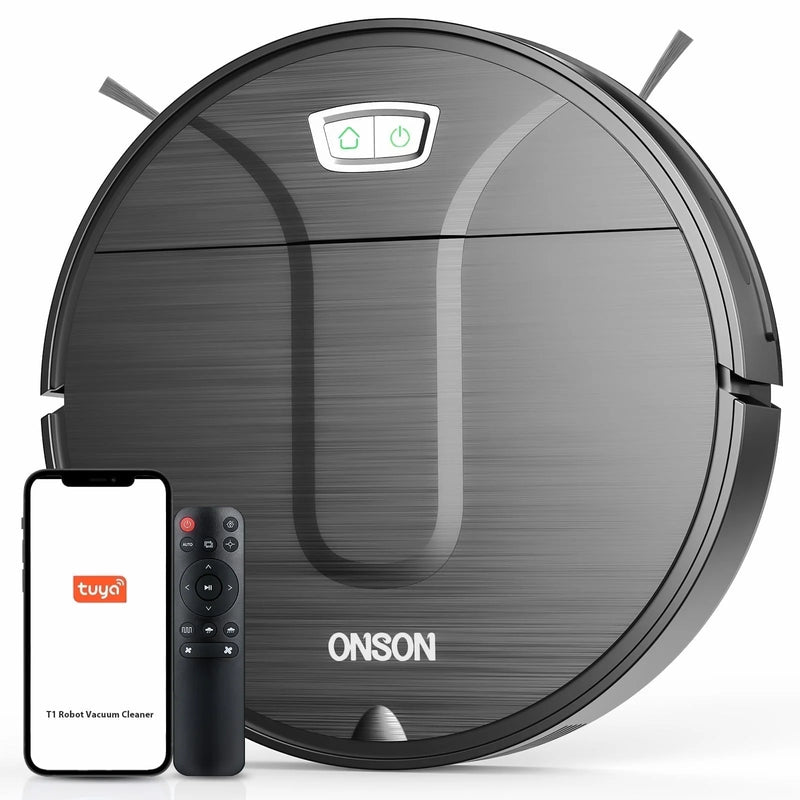 Robot Vacuum Cleaner, 2 in 1 Robot Vacuum and Mop Combo for Pet Hair, Hard Floor