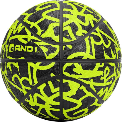 Fantom Graffiti Basketball: Official Regulation Size 7 (29.5") Rubber Basketball