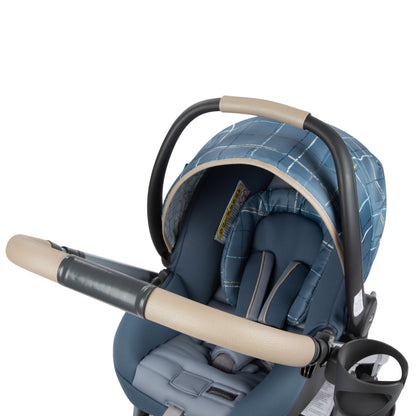 Ultimate 6-In-1 Travel System for Infants & Toddlers - Stylish Plaid Design 🌟 Unisex & Versatile! 👶🚗 #ParentingMadeEasy #TravelInStyle