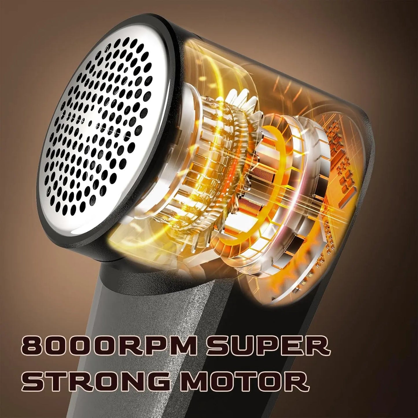 Fabric Shaver, Lint Remover for Clothes, Effectively and Quickly Remove Pills, Sweater Shaver with Stainless Steel Remove Clothes Fuzz, Lint Balls, Pills, Bobbles Black