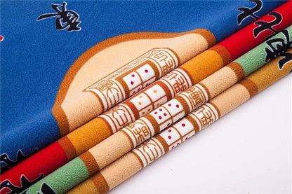 Universal Mahjong/Paigow/Card/Game Table Cover 31.5" X 31.5" (80Cm X 80Cm) (Blue)