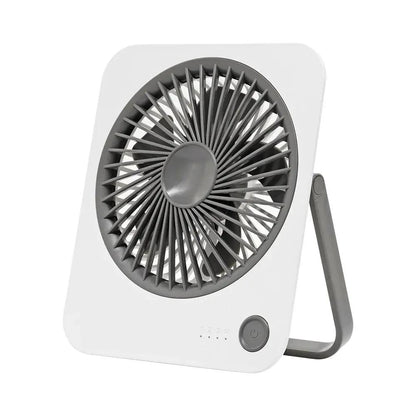 Stay cool anywhere with our 4-Speed Ultra-Thin Rechargeable Desk Fan! 🌬️💨 #PortableComfort #StayCool
