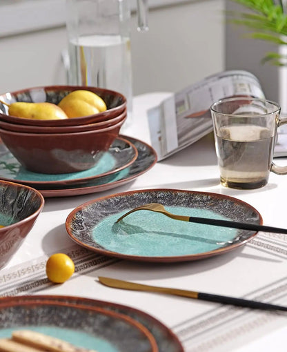Upgrade your outdoor dining with our 12-Piece Unbreakable Melamine Dinnerware Set for 4! Perfect for camping, lightweight and BPA-free, plus dishwasher safe! 🌟💙🍽️ #CampingEssentials #OutdoorDining