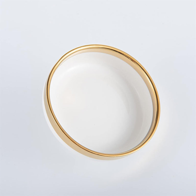 Set of 6 Porcelain Ceramic Dipping Bowls for Sauces, Condiments, and Seasonings