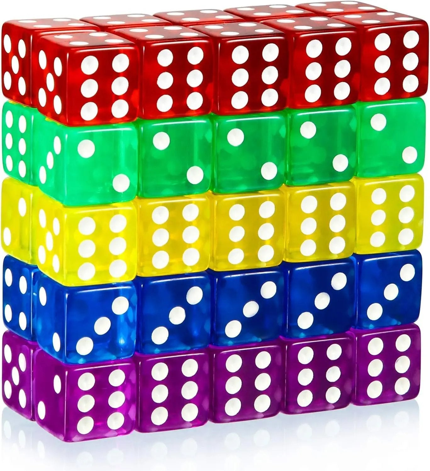 Dungeons & Dice and Party Vices: 50 Colorful Cubes for When Life Needs a Little More Luck and a Lot More Velvet!