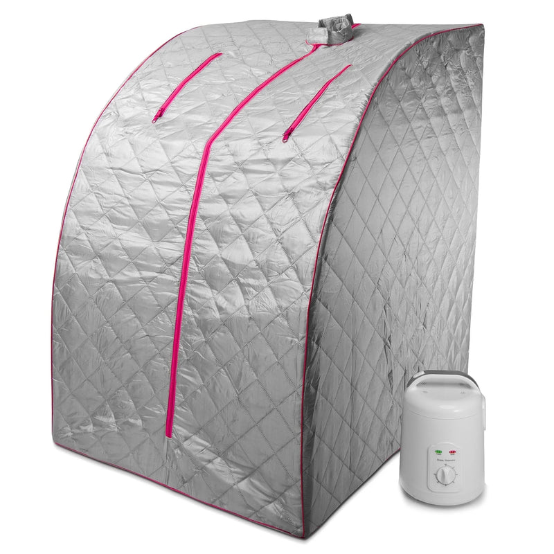 Durherm Personal Steam Sauna for Wellness, Weight Loss, Detox, Relaxation, 1 Pack, 33" X 28.5" X 39.5"