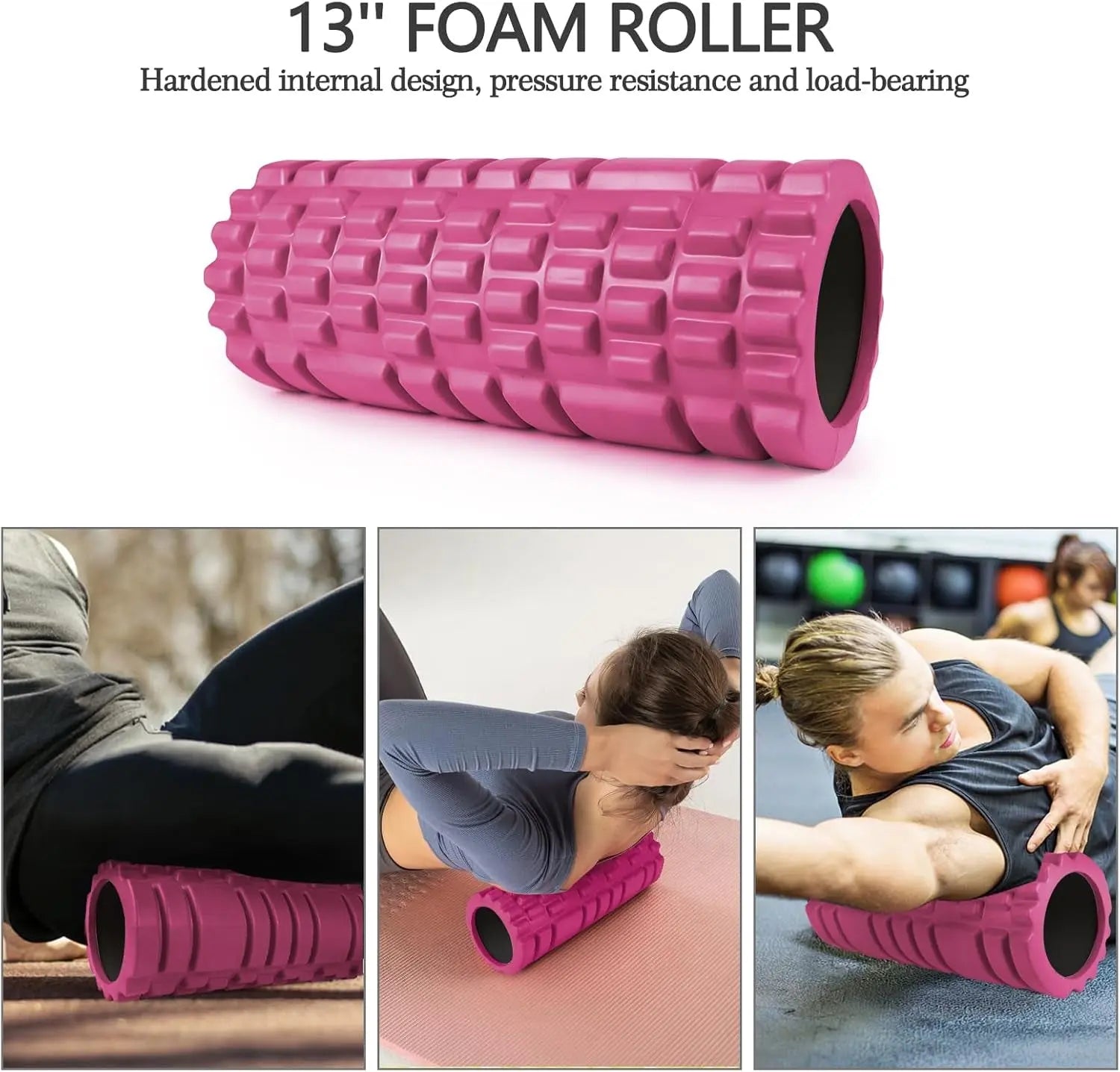 The Ultimate Squeeze-and-Release 5-in-1 Muscle Torture Kit: Foam Roller of Fury, Stick It to Your Stress, Ball of Relaxation, Resistance Band of Flexibility Madness for Your Entire Body's Gym-O-Matic Shenanigans!