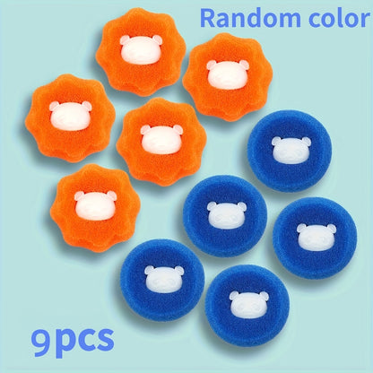 9 pcs Reusable Laundry Lint Remover Balls