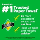 Bounty 4 Triple Rolls of white Select-A-Size Paper Towels