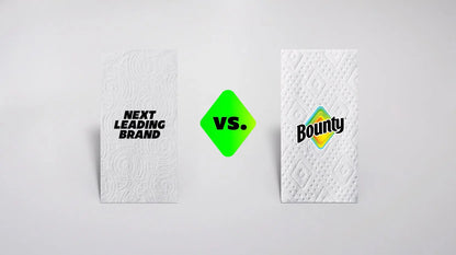 Bounty 4 Triple Rolls of white Select-A-Size Paper Towels