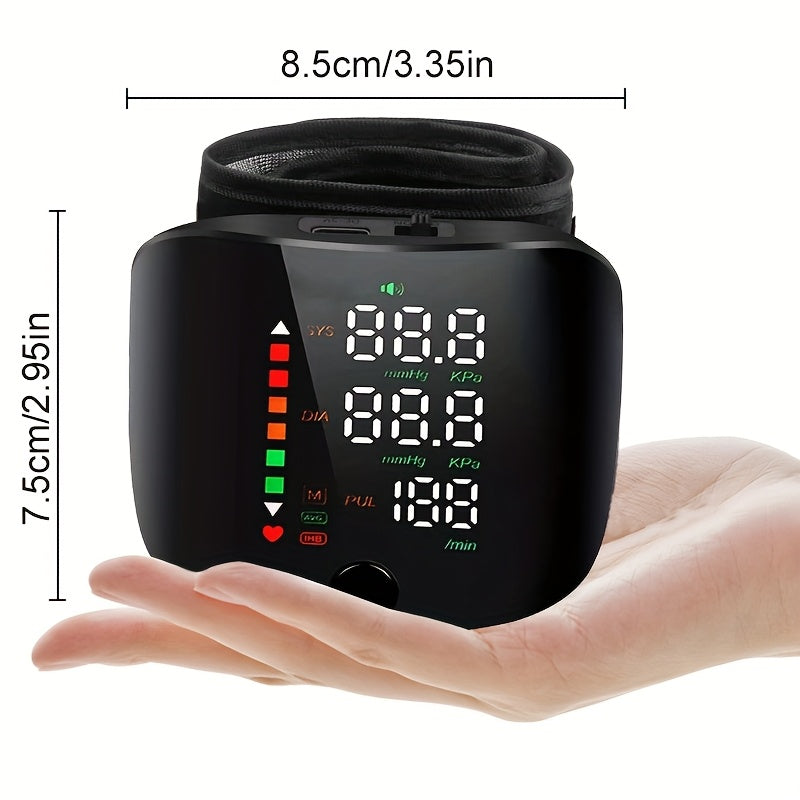 Clinical-Grade Wrist Electronic Blood Pressure Monitor Temu