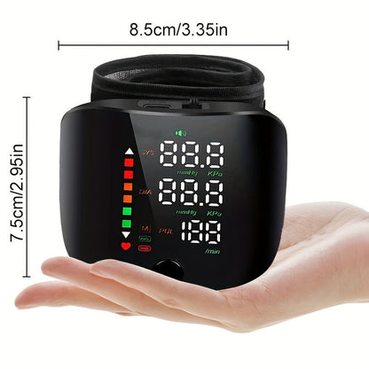 Clinical-Grade Wrist Electronic Blood Pressure Monitor Temu