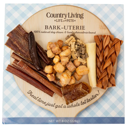 Bark-Uterie Board –  Charcuterie-Inspired Natural Dog Treats Selection American Pet Supplies