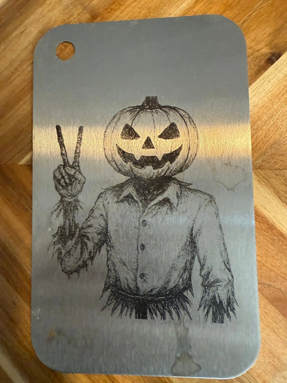 High-quality Double-sided Titanium Steel Cutting Board - Engraveable O3D