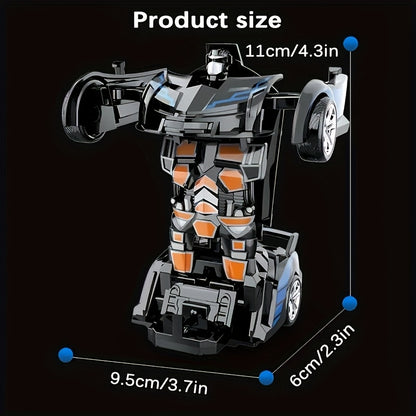 1pc Mini Transformable Robot Car Toy