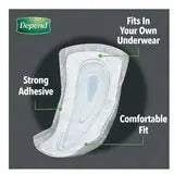Depend Incontinence GuardsBladder Control Pads for Men, Maximum, 52 Count