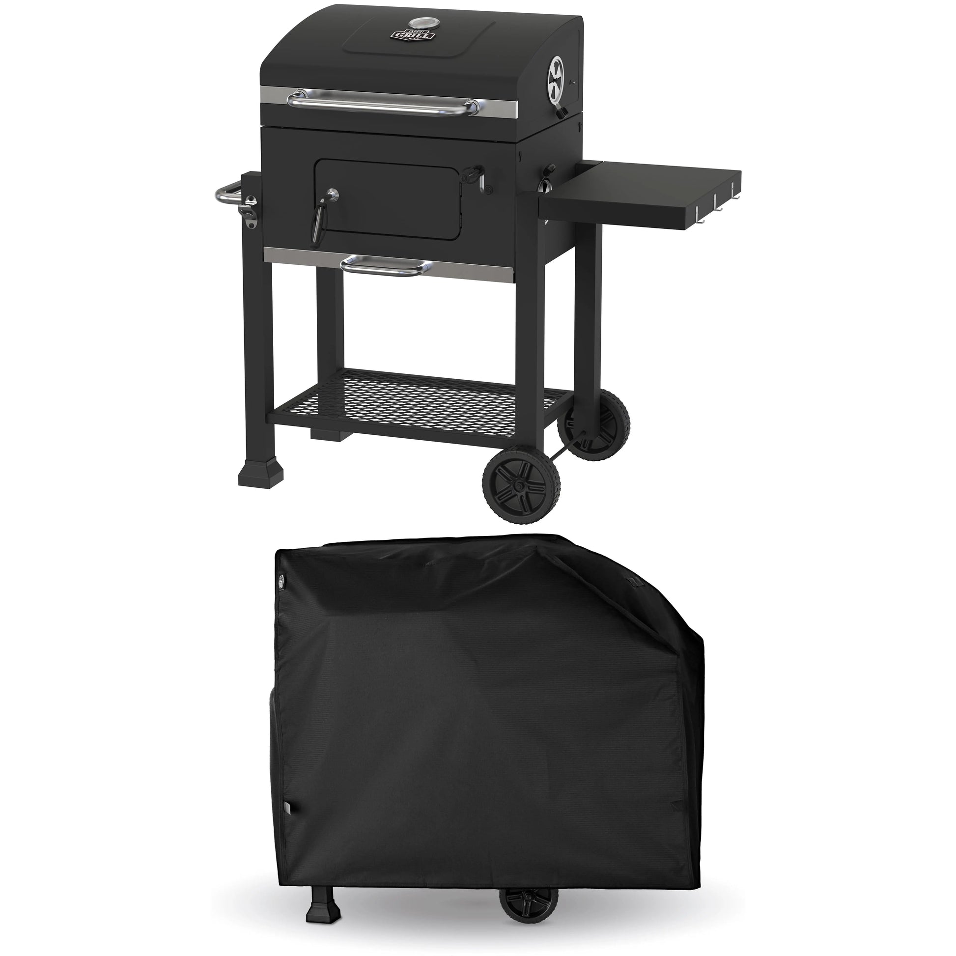 EG 24In Charcoal Grill W/Cover