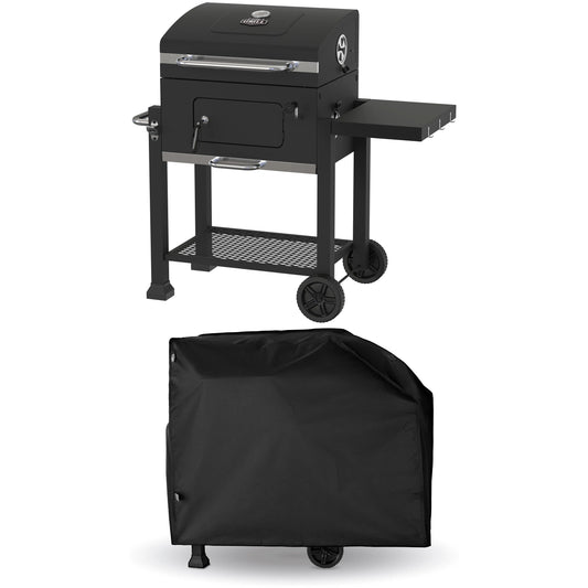 EG 24In Charcoal Grill W/Cover