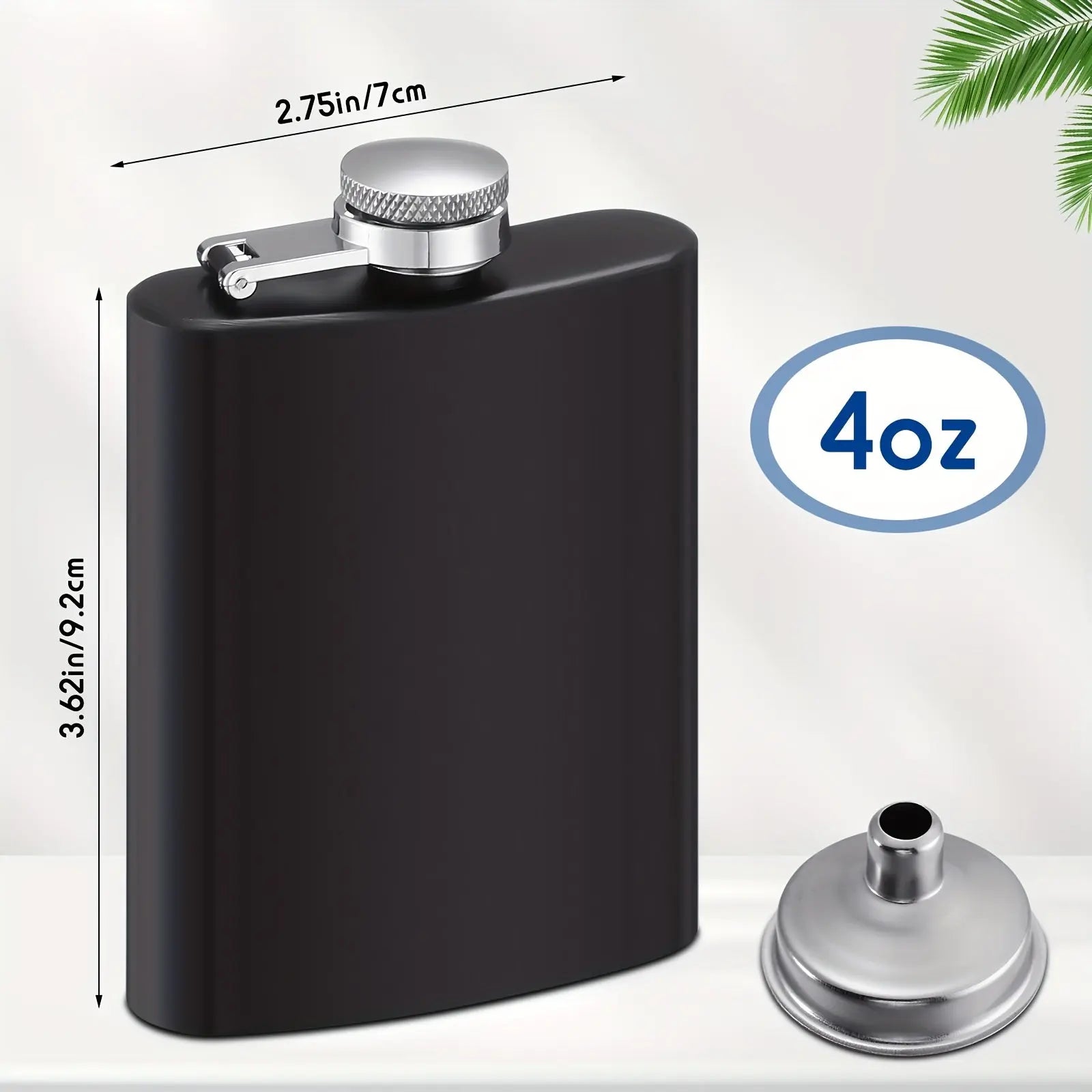 Stainless Steel Hip Flasks Set - Personalize ME O3D