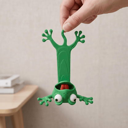 3D Frog Bookmark