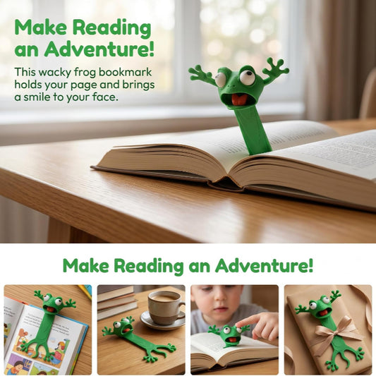 3D Frog Bookmark