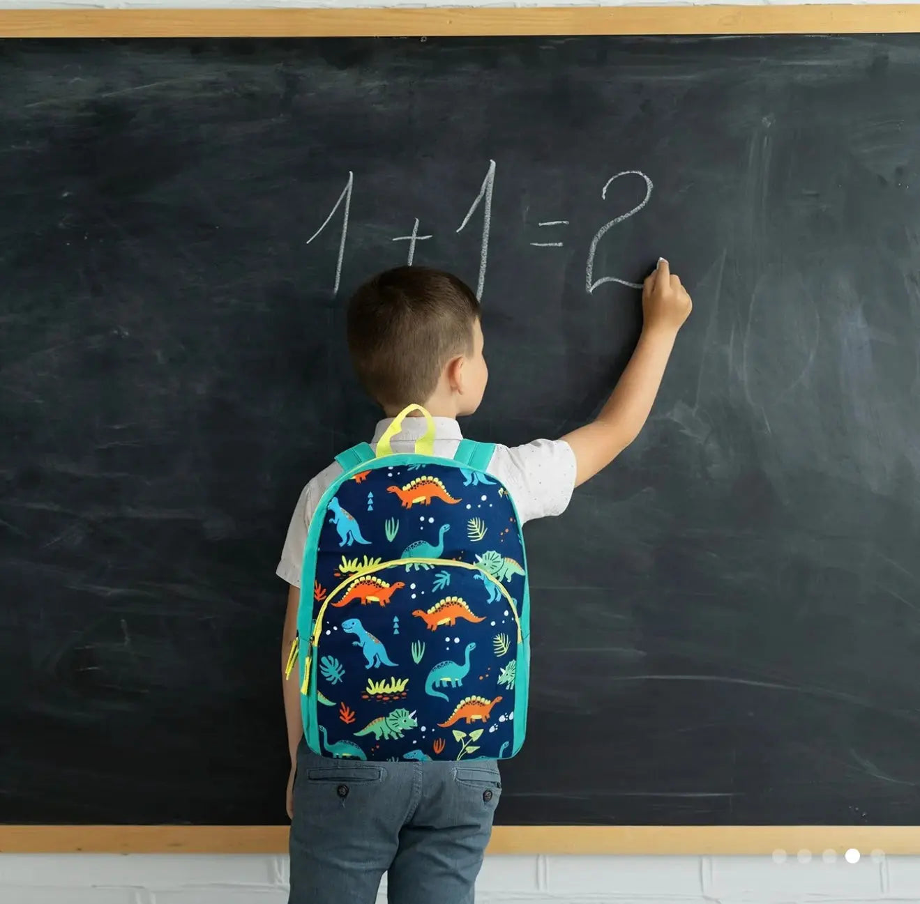 15” Kids Backpack for School – Cute Dinosaur, Unicorn, Safari & Space Designs – Lightweight & Durable Our3Designs